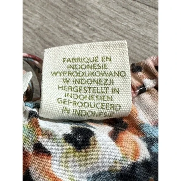 Lucy & Laurel Floral Spaghetti Strap Maxi Dress - Size M - Picture 9 of 9